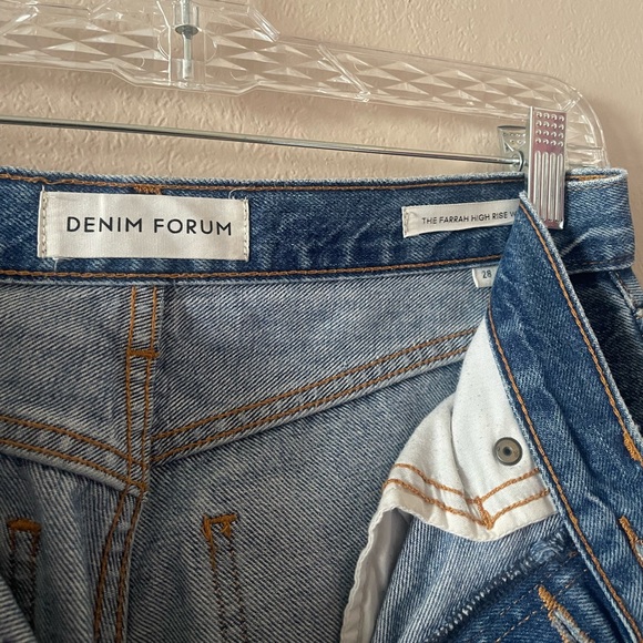 Denim forum Farrah wide leg jean - Picture 3 of 7